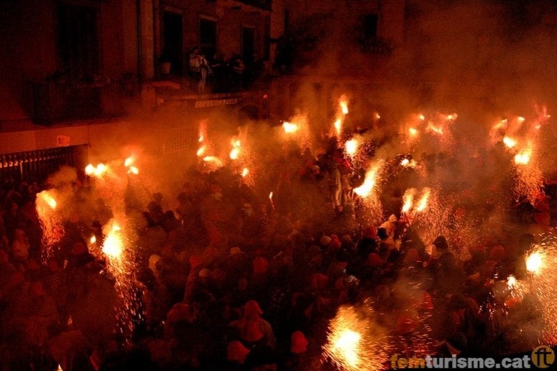 Berga (La Patum Salt De Plens)