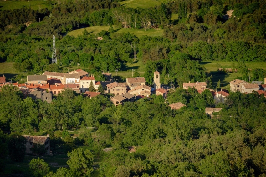 Saldes (Vallcebre Vist Des Del Mirador Del Teleferic)