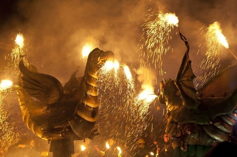 Mataró (Santes BALL DE DRACS)