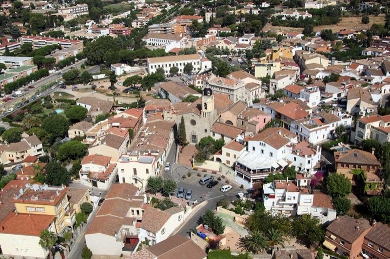 Cabrils (Vista Aeria Poble)