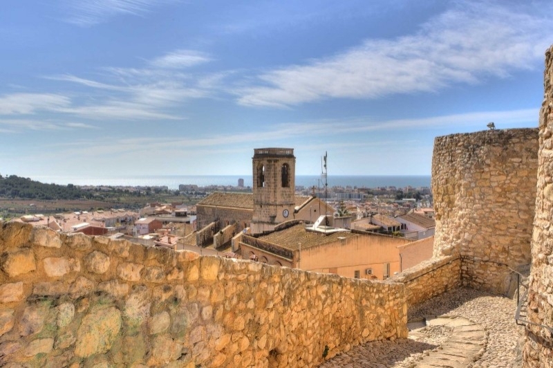 Calafell (Vistes Castell Calafell Gabriel Mestre)