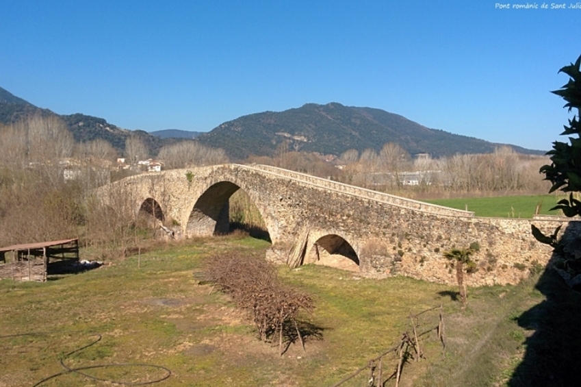 Sant Julià del Llor i Bonmatí (Pont Romanic De Sant Julia Del Llor)