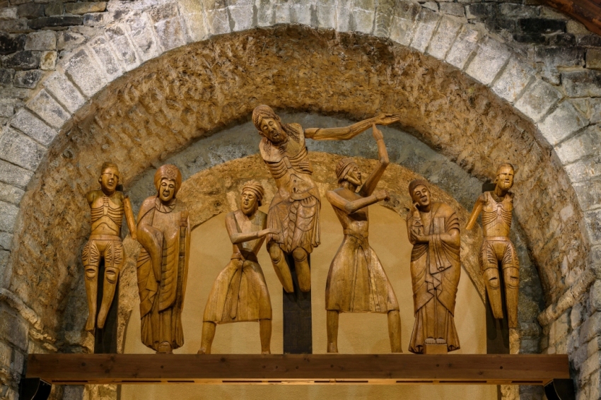 La Vall de Boí (Esglesia Romanica Erill La Vall Davallament De La Creu)