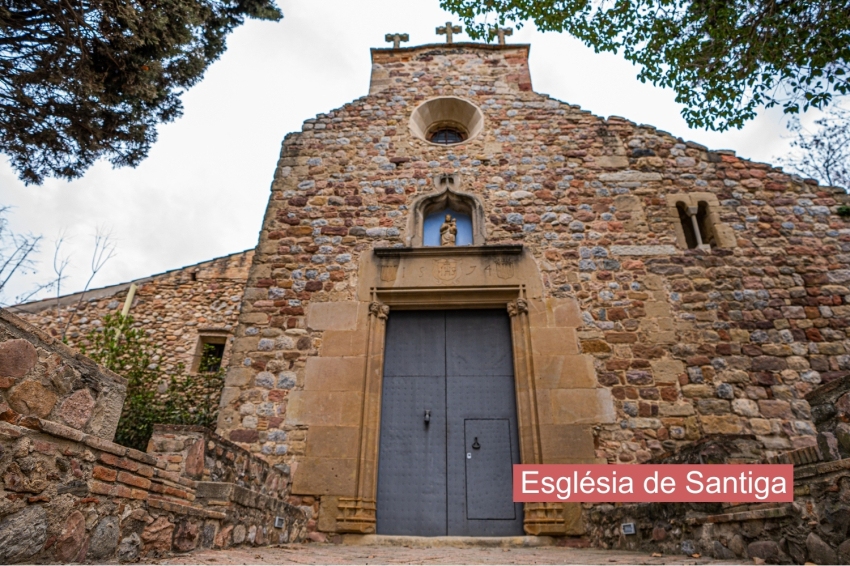 Santa Perpètua de Mogoda (Esglesia De Santiga)