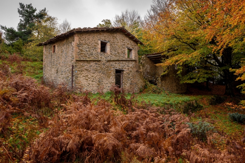 Cingles d'Aiats i Cabrera des de Cantonigròs