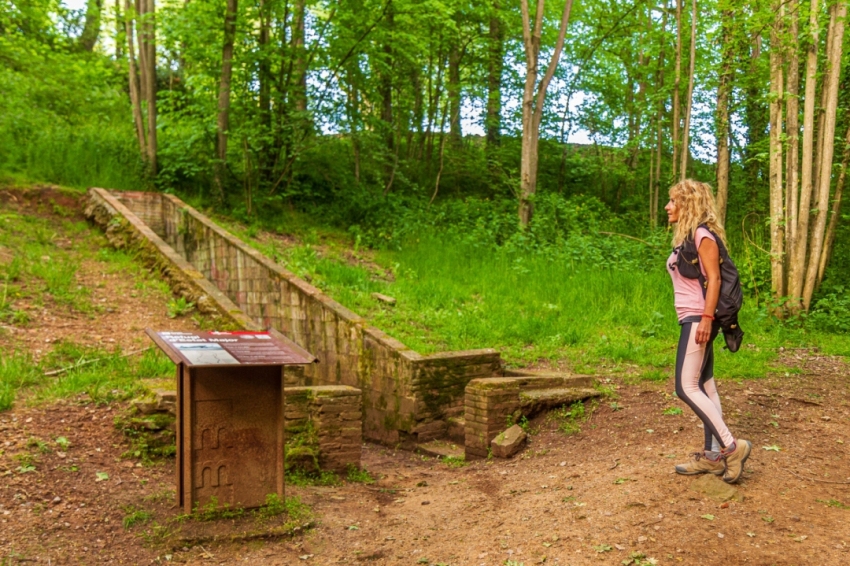 Route along the PR C-93 Trail of Santa Eugènia de Berga