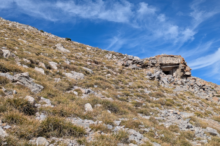 Route of the Coll de Pal bunkers