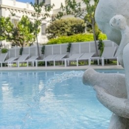 Tram urbà de la Via Termal a Caldes de Malavella